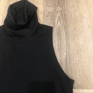 NWOT ZARA Basic Knit Turtleneck Tank Top